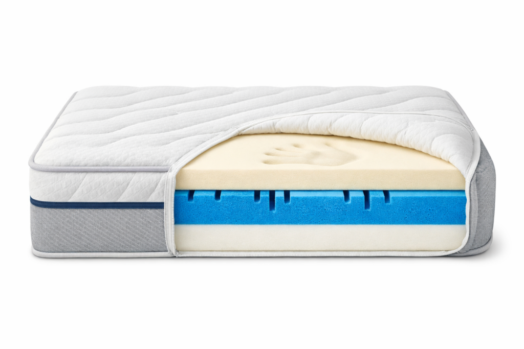 Combi Traagschuim en koudschuim